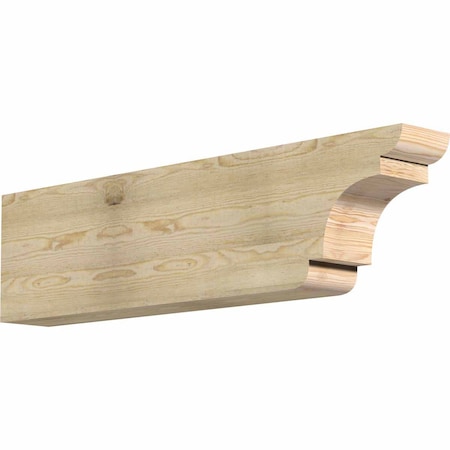 Ekena Millwork New Brighton Rough Sawn Rafter Tail, Douglas Fir, 6"W x 12"H x 48"L RFT06X12X48NEB00RDF